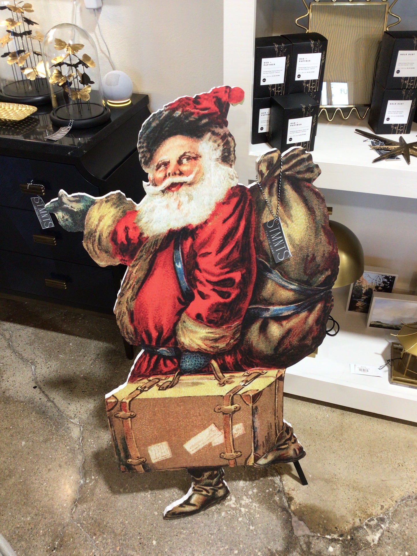 Travelling Santa cut-out