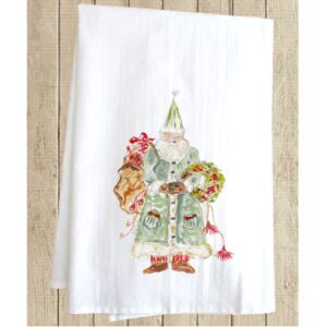 Pamela Cassidy Santa Dishtowel