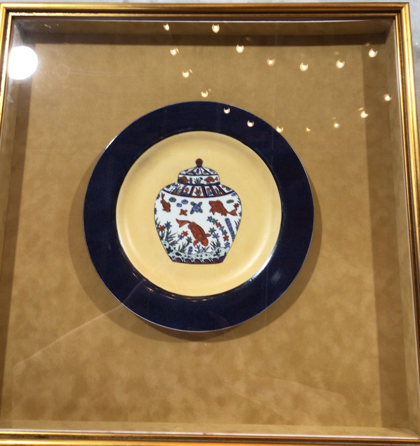 Chinoiserie Framed Plates