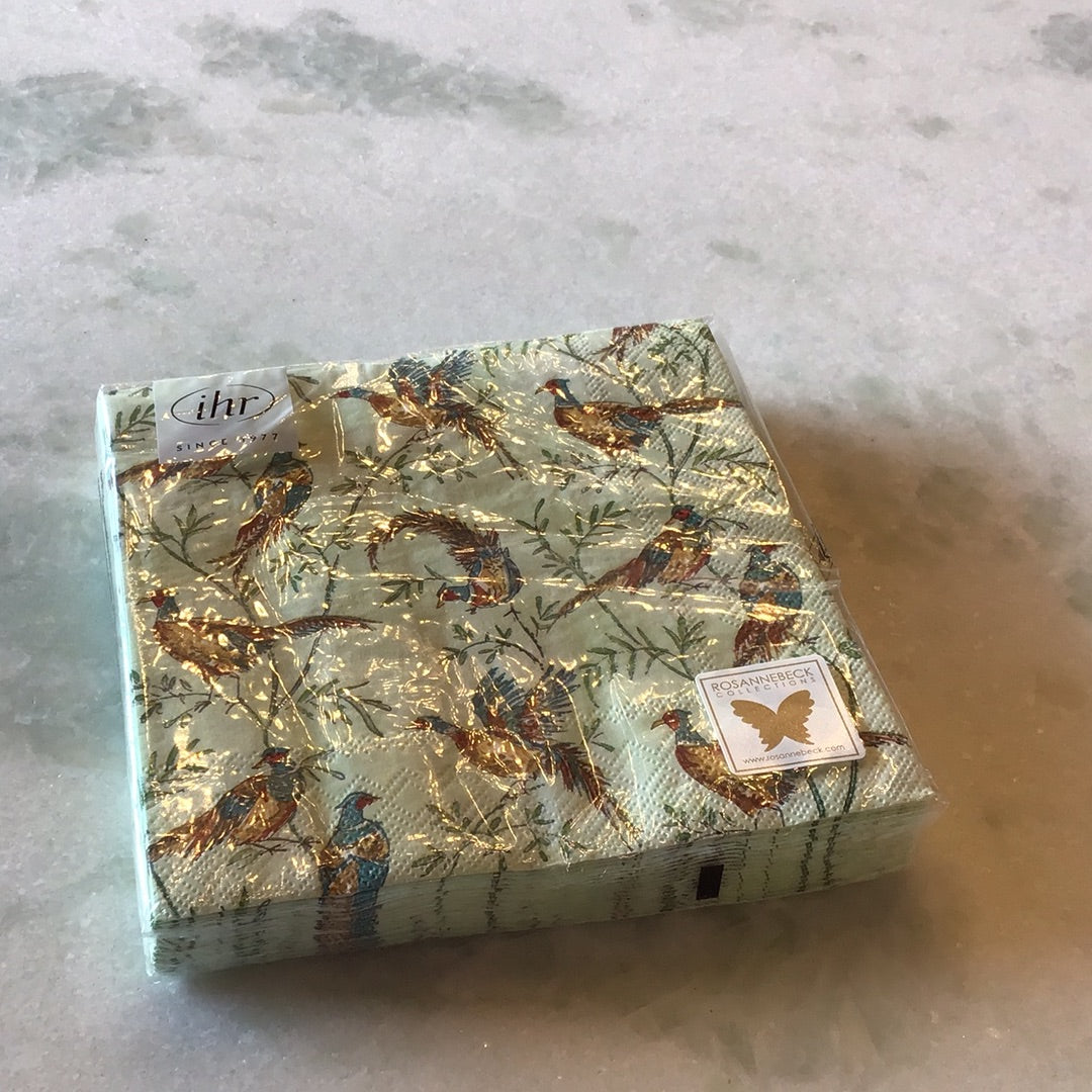 Large Pheasant Paper Napkins