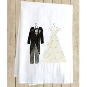 Pamela Cassidy Wedding Dishtowel