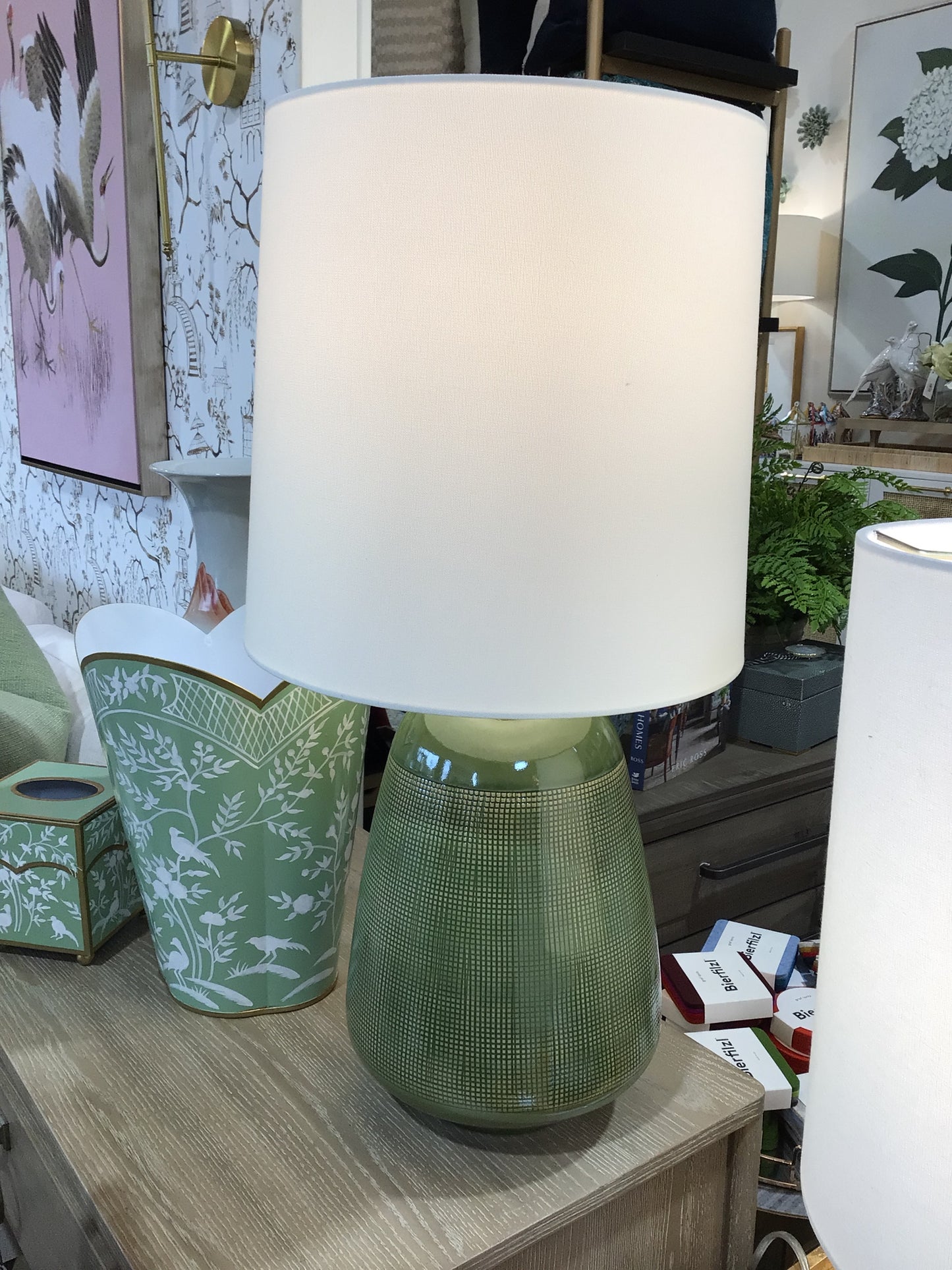 Green Ornella Table Lamp
