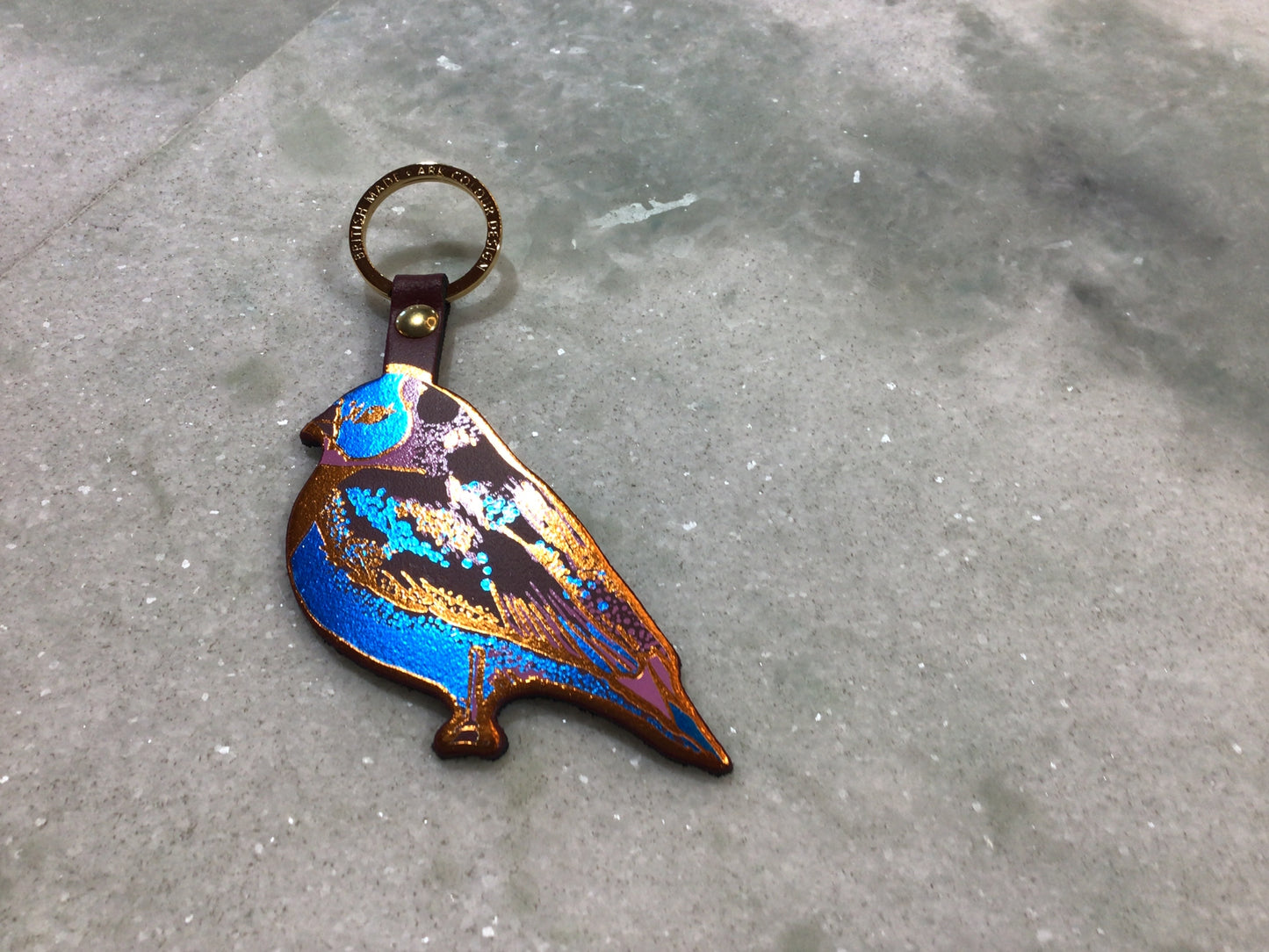 Finch Bird Key Fob