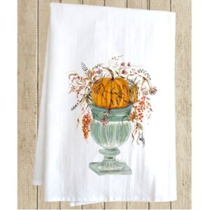 Pamela Cassidy Pumpkin Dishtowel
