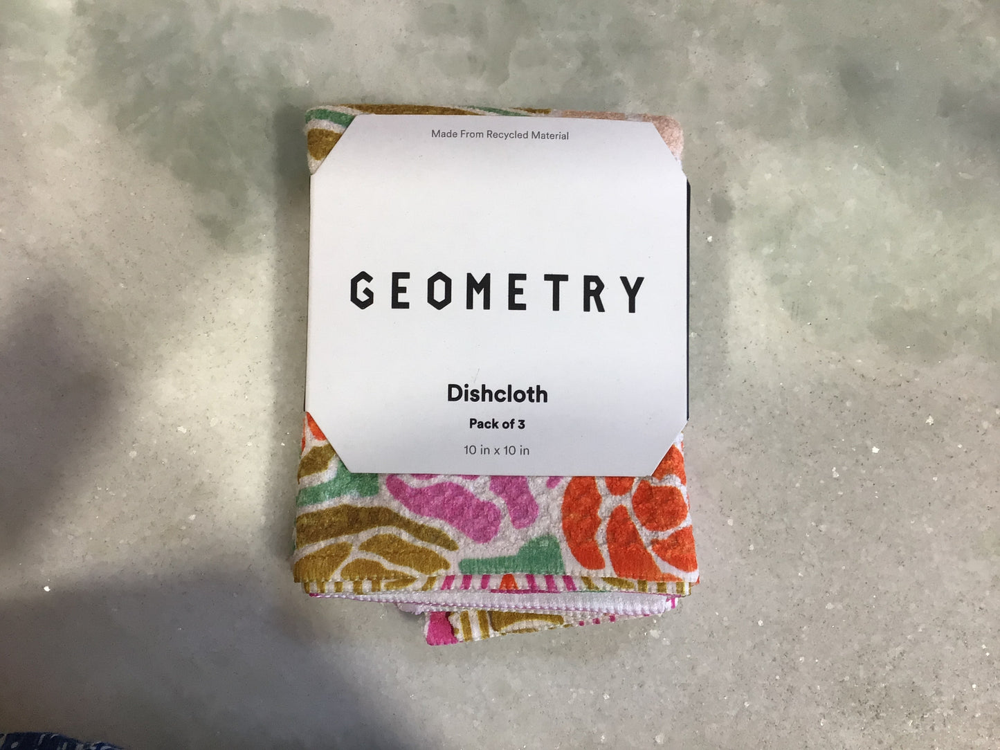 3 Geometry Dishcloths