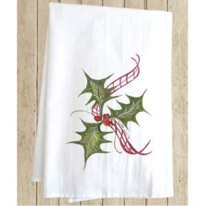 Pamela Cassidy Miseltoe Dishtowel