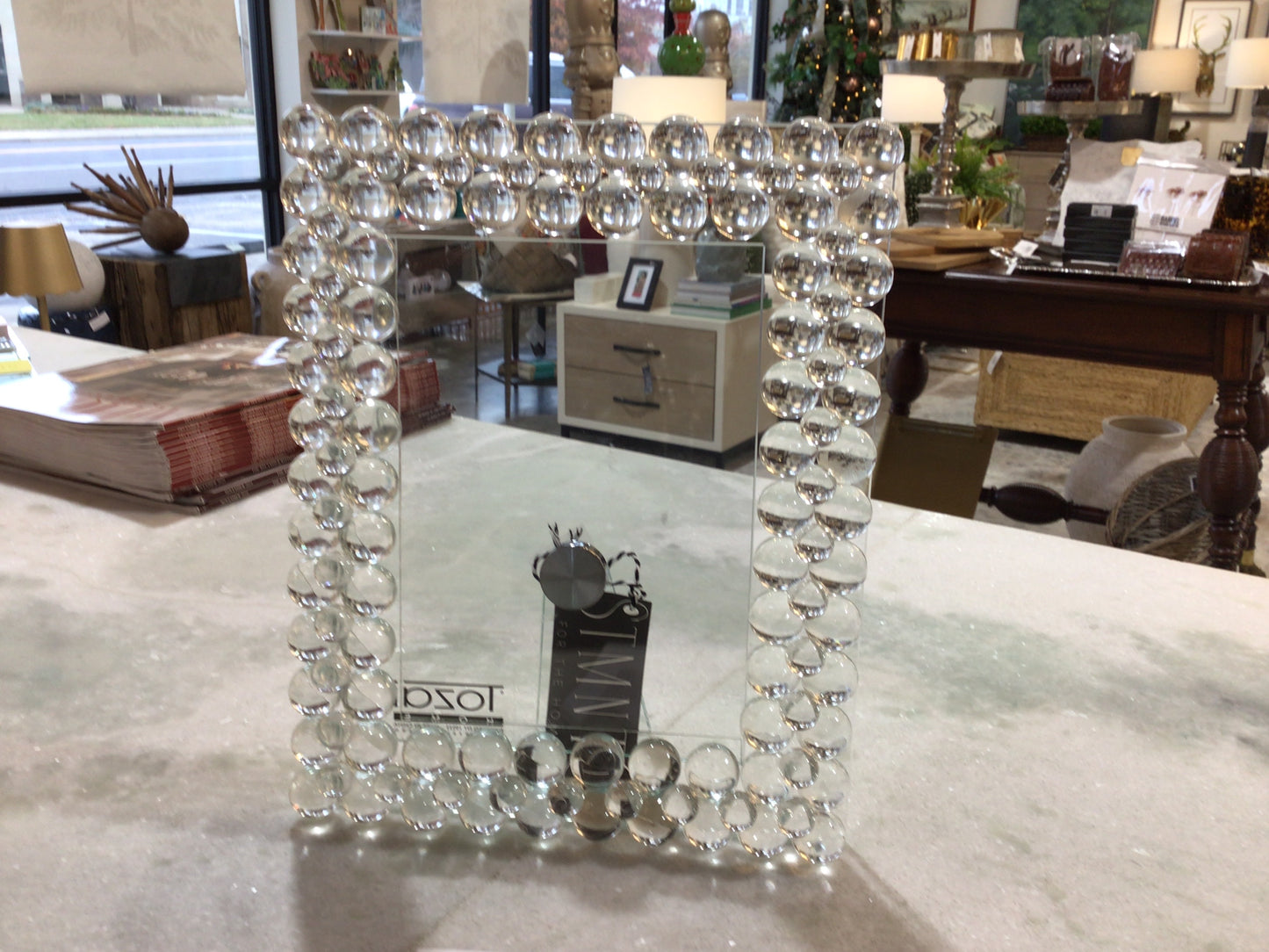 Bubbles Crystal Glass Frame