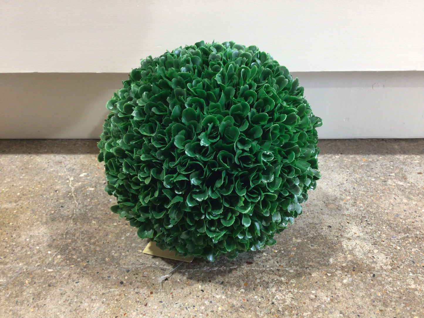 Faux Boxwood Topiary Ball