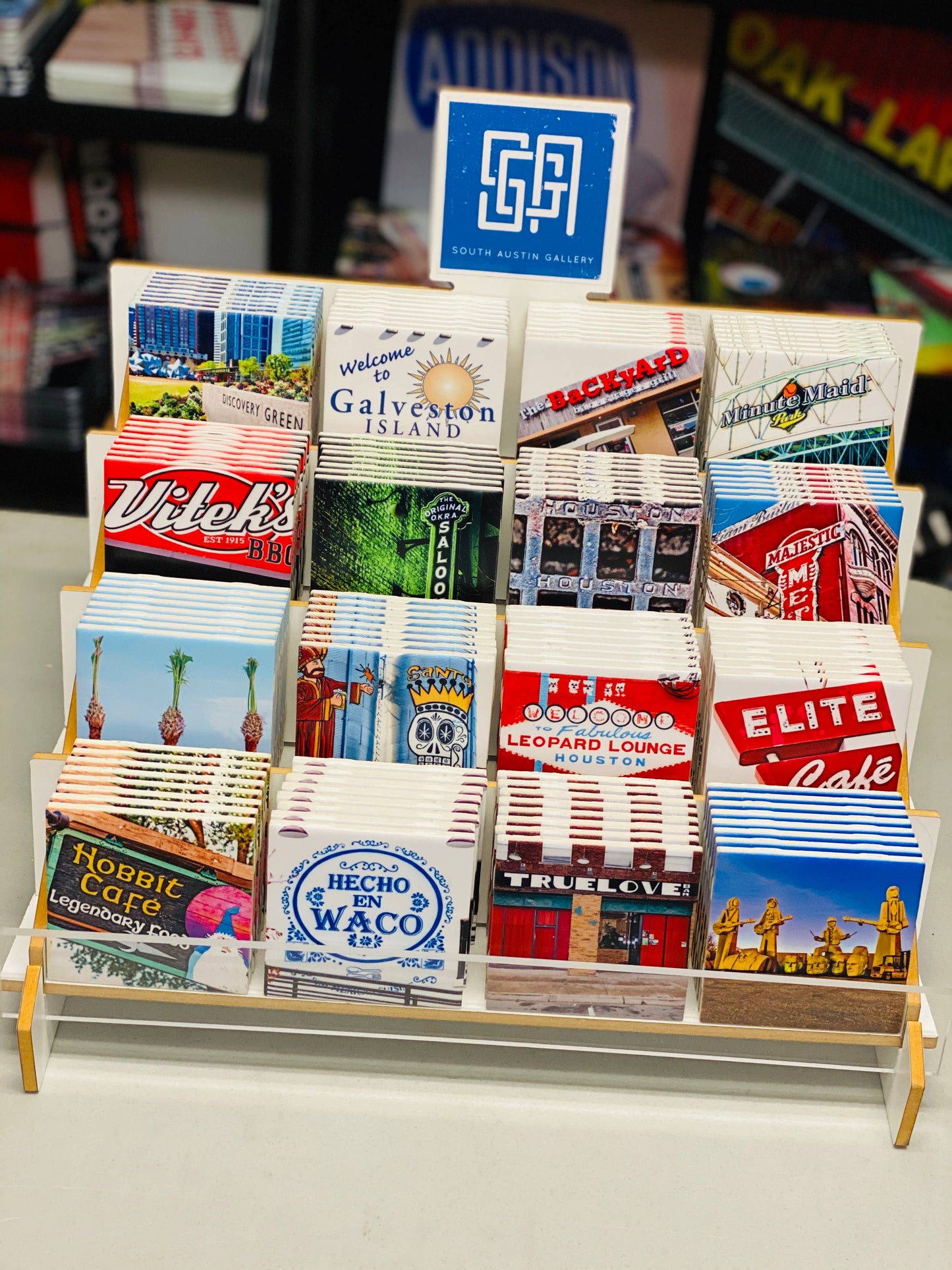 Ohio Club Dye-Sublimated Ceramic Coasters