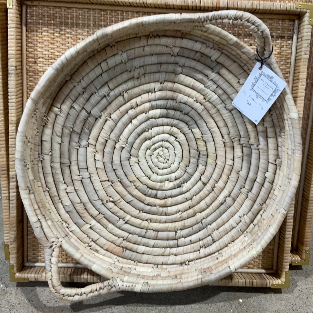Lg. Rattan Tray
