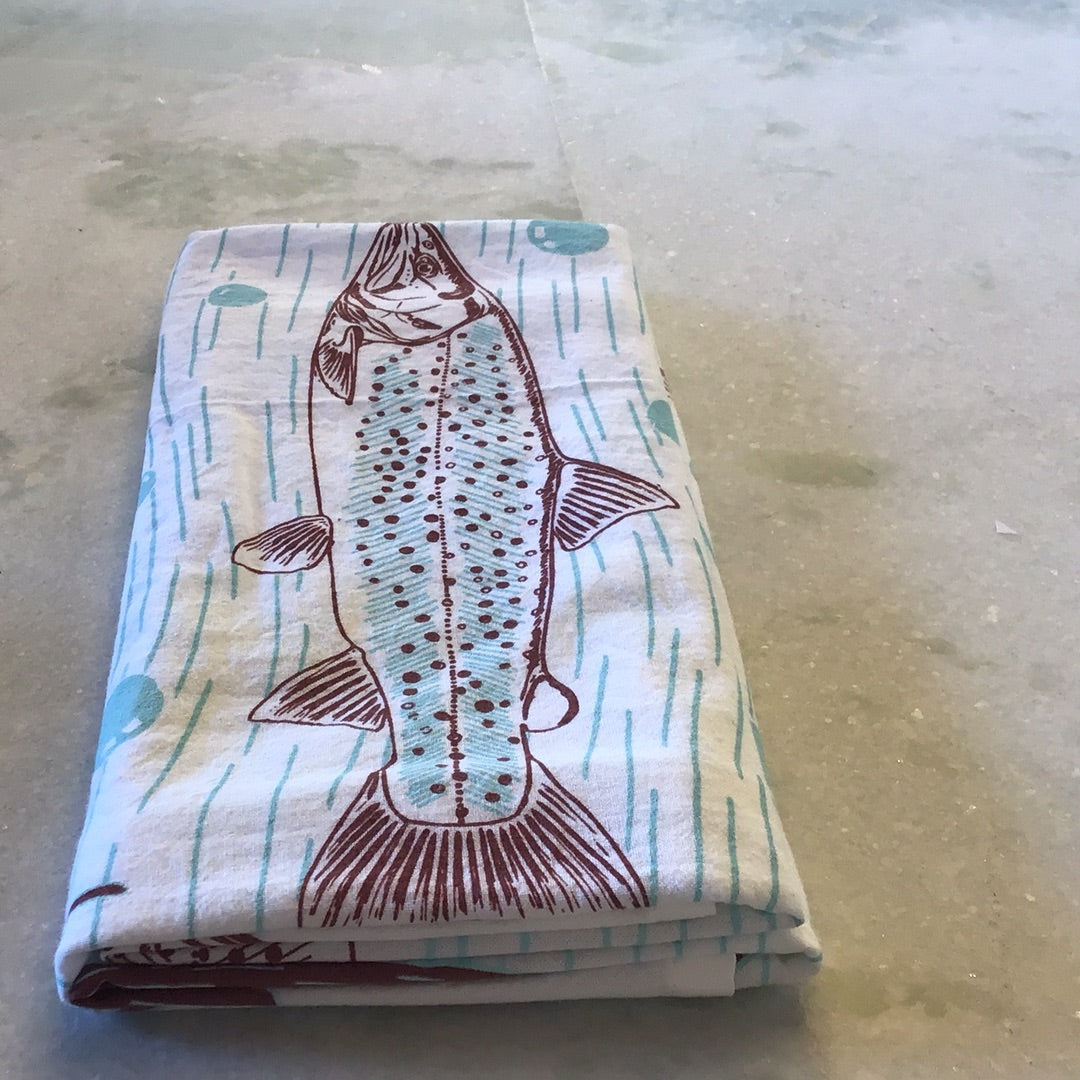 Fish Tea Towel