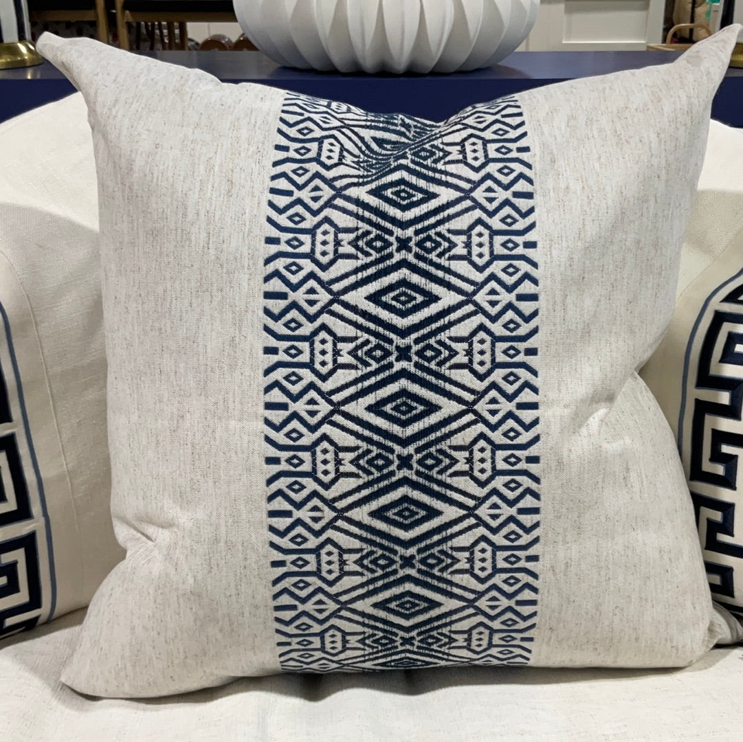 D.V.K Zinga Indigo Accent Pillow