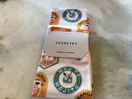 Cocktail Scout Badges T- Towel