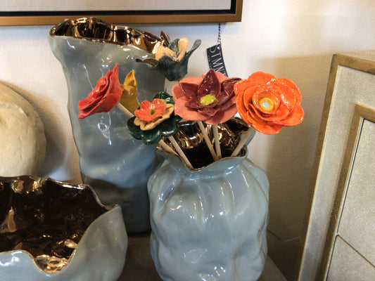 Handcrafted Ceramic Flowers