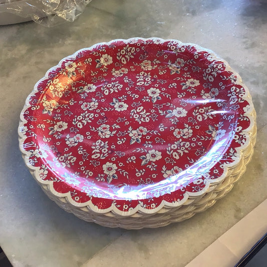 Liberty Floral Paper Plate.