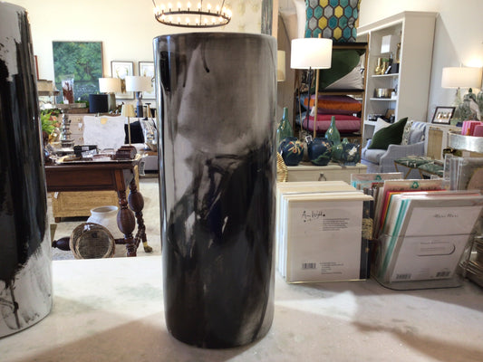 White Horse Vase/S