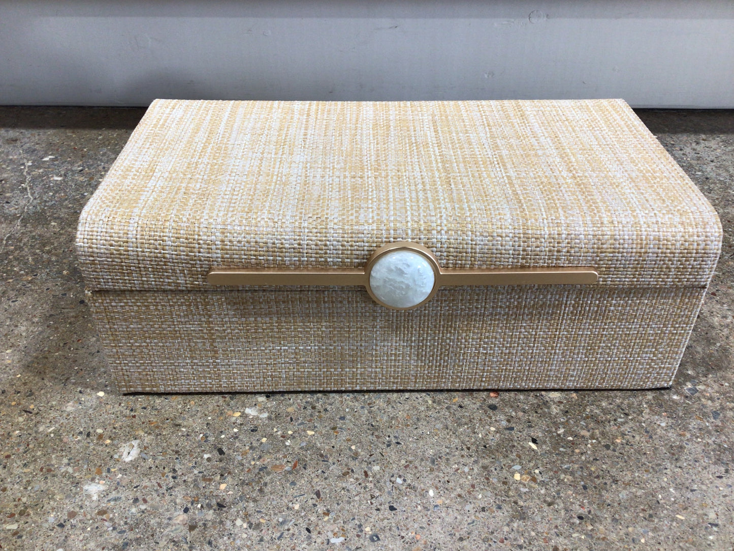 Large Natural Grass Box