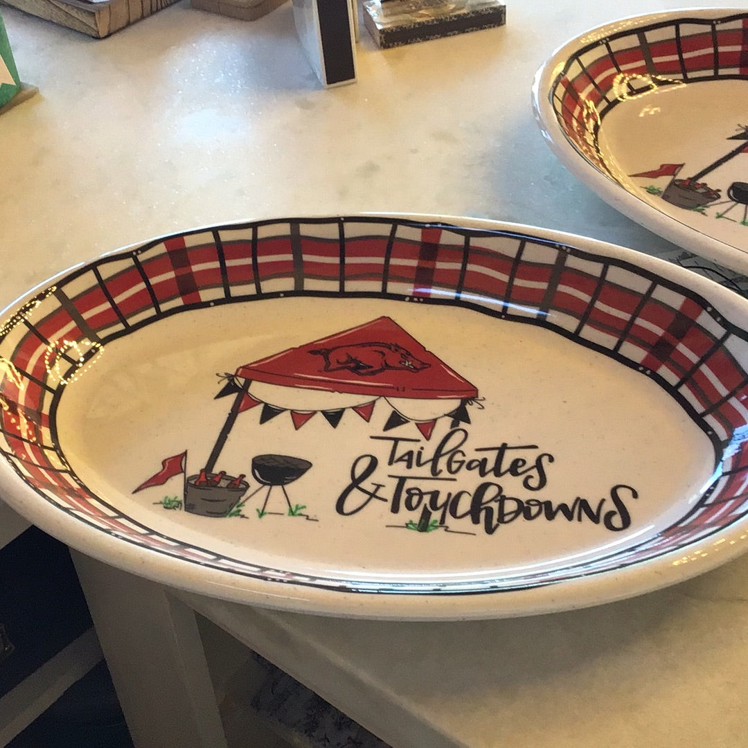 Arkansas Tailgate Platter