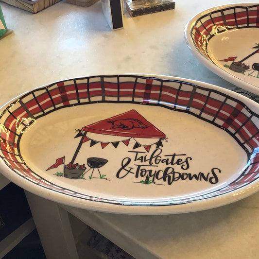 Arkansas Tailgate Platter