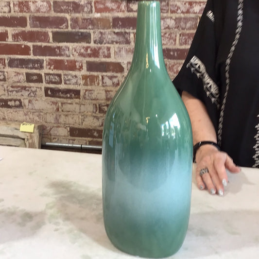 Medium Sparta Green Vase