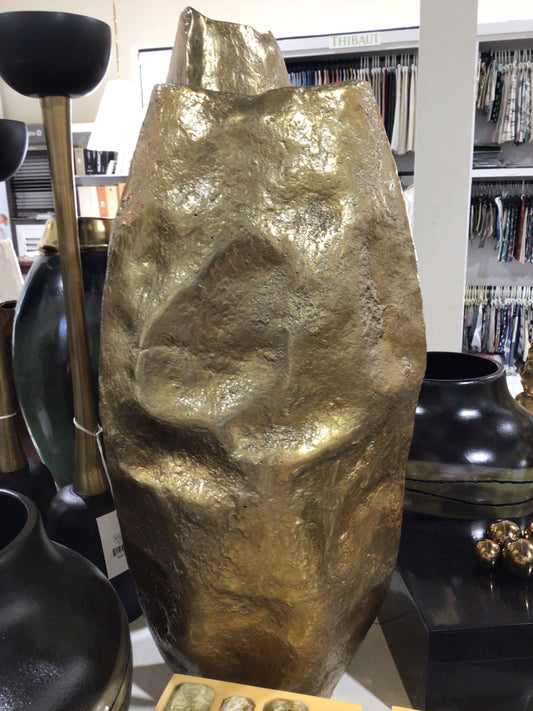 Callaway gold vase med.