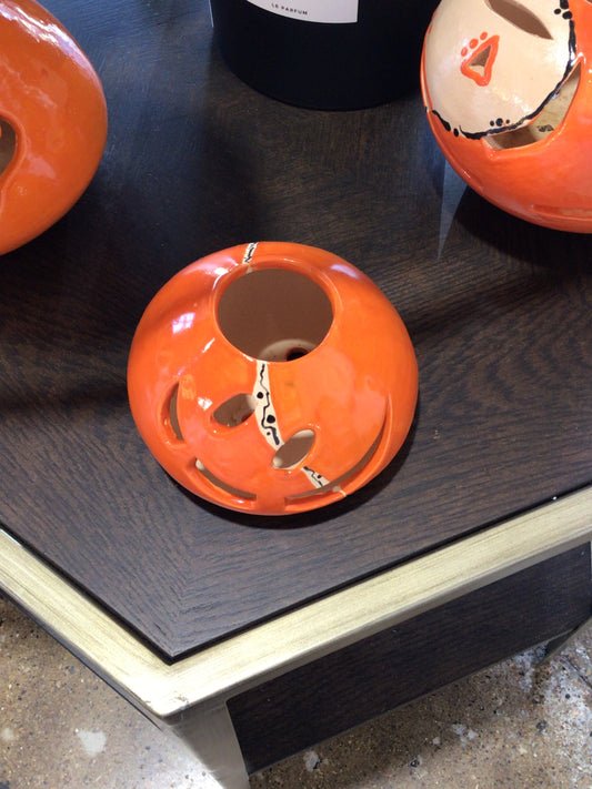 Handcrafted Ceramic Pumpkin Small