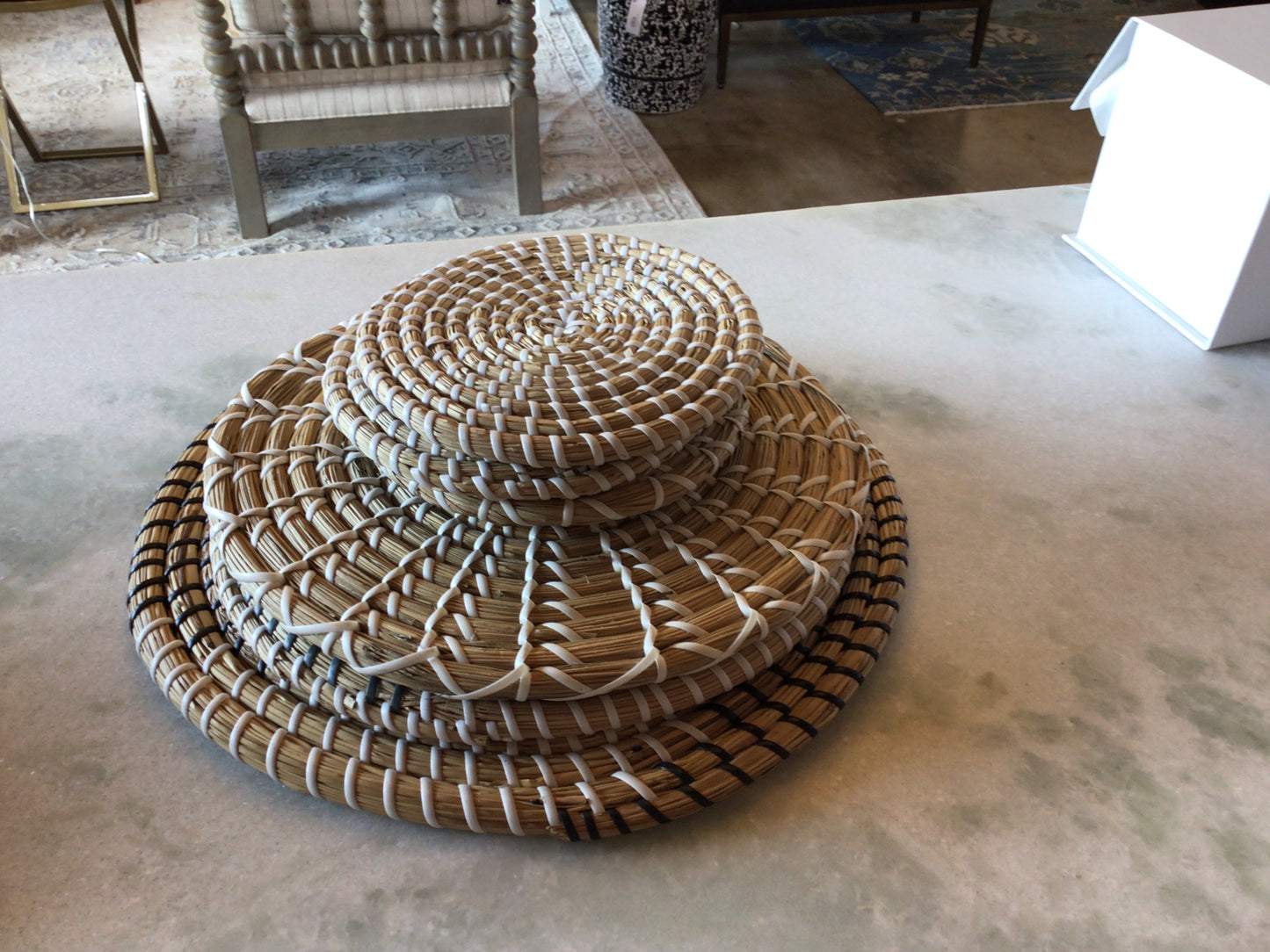 Rattan Disk Set of 6