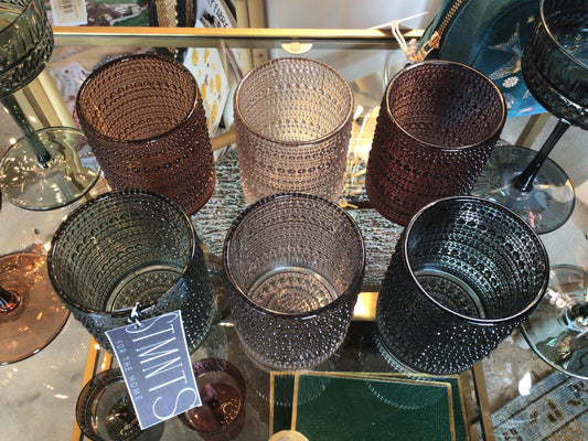 Hobnail Drinking Glasses