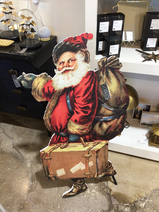 Travelling Santa cut-out