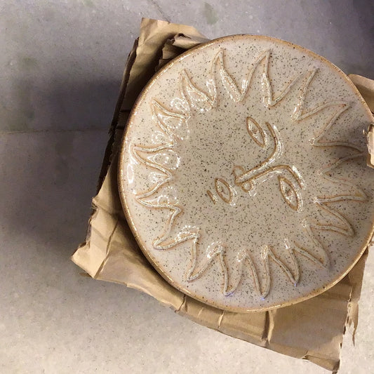 Sun face tray