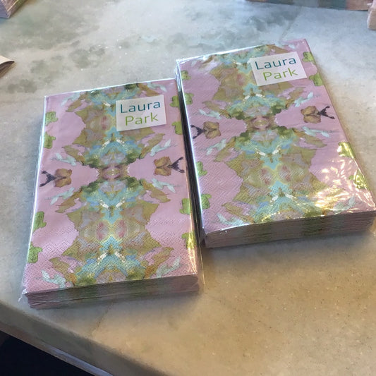 Stained Glass Lavender Guest Napkins