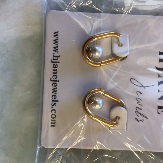 Pearl hoops
