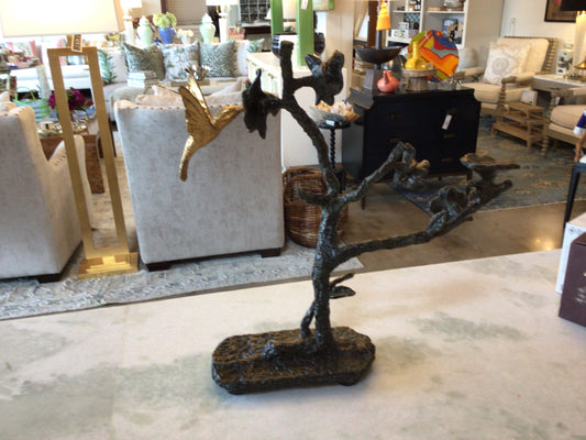 Hummingbird sculpture