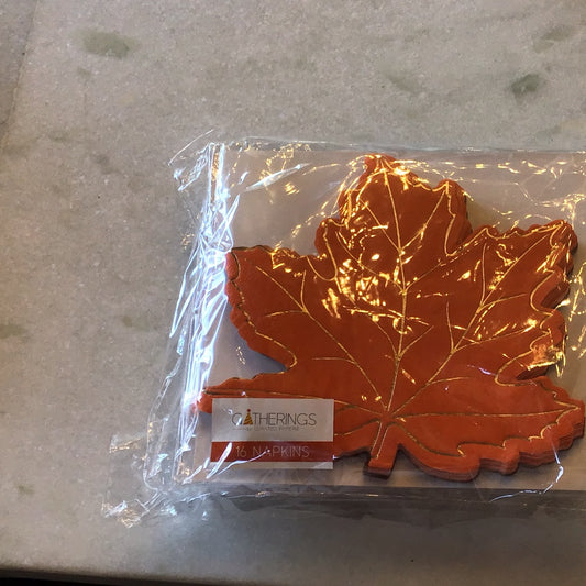 Leaves napkins