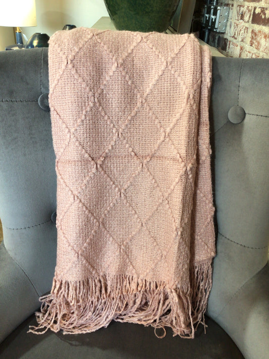 Pink Throw Blanket