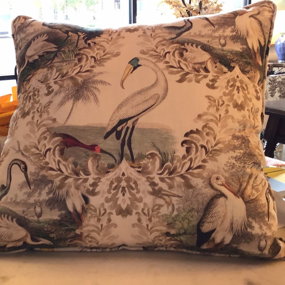 Bird custom made pillow