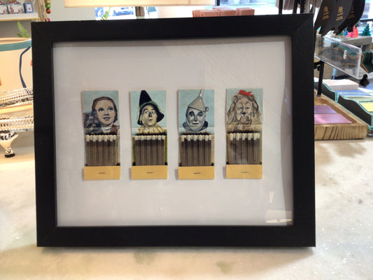 The Wizard of Oz Handmade Matchbook.