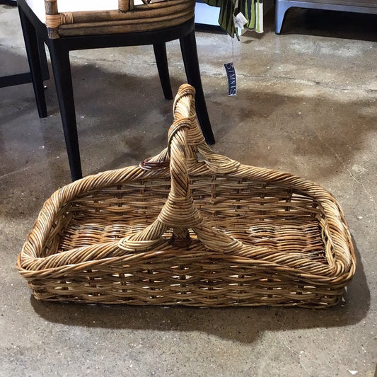 French wildflower basket