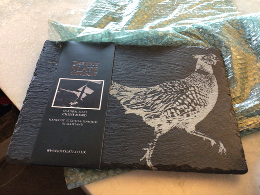 Pheasant Slate Cheese Board