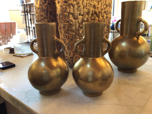 Marrakech Golden Vase Sm.