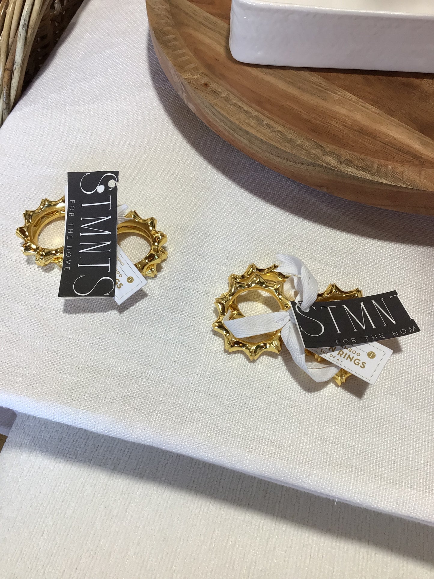 Bamboo Napkin Rings