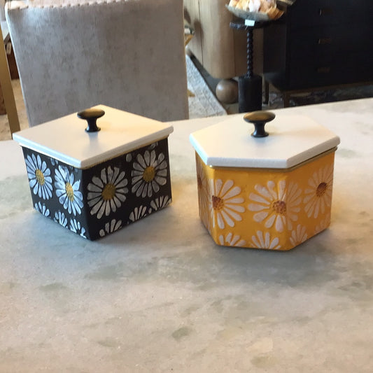 Wood/ Metal Canister