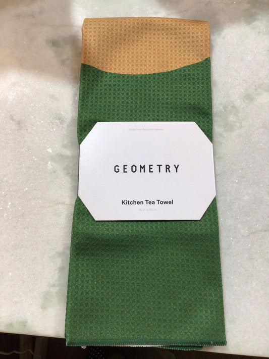 Geometry Baseball Tea Towel