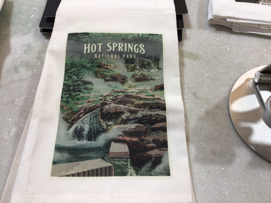 Hot Springs-creek/ Tea Towel