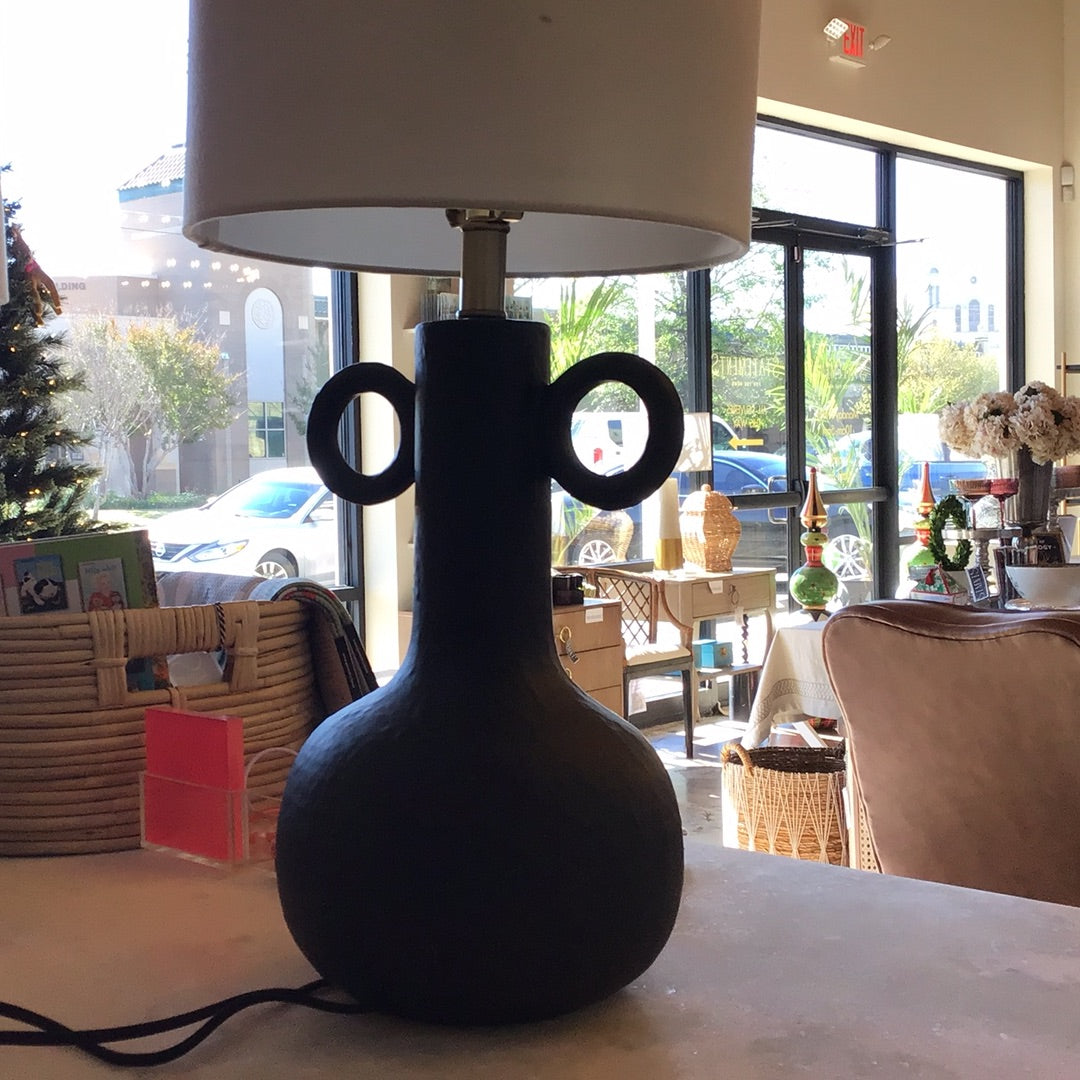 Brava Black Lamp.