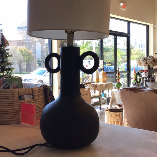 Brava Black Lamp.