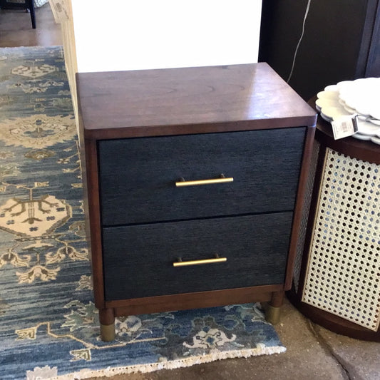 Brown/Black Nightstand
