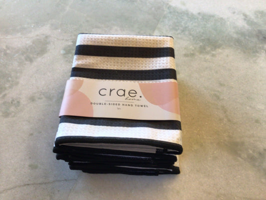 Besty Black/White Hand Towel