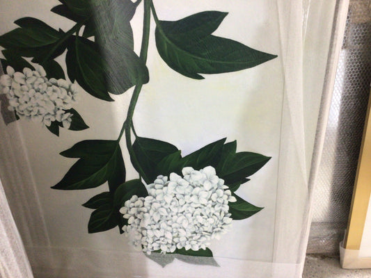 40x 50 Single White Flower