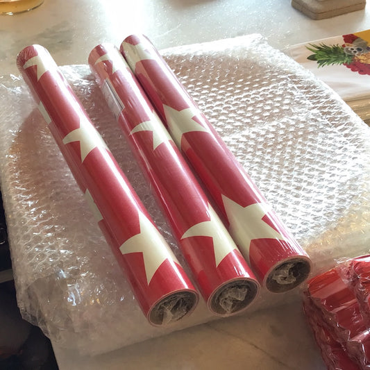 Red Star Table Runner
